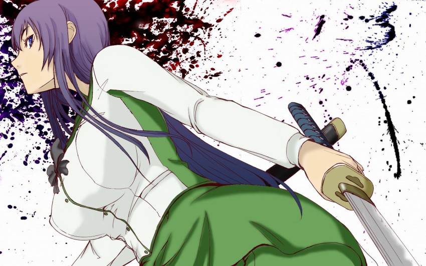 Athah Anime Highschool Of The Dead Shizuka Marikawa Saeko Busujima