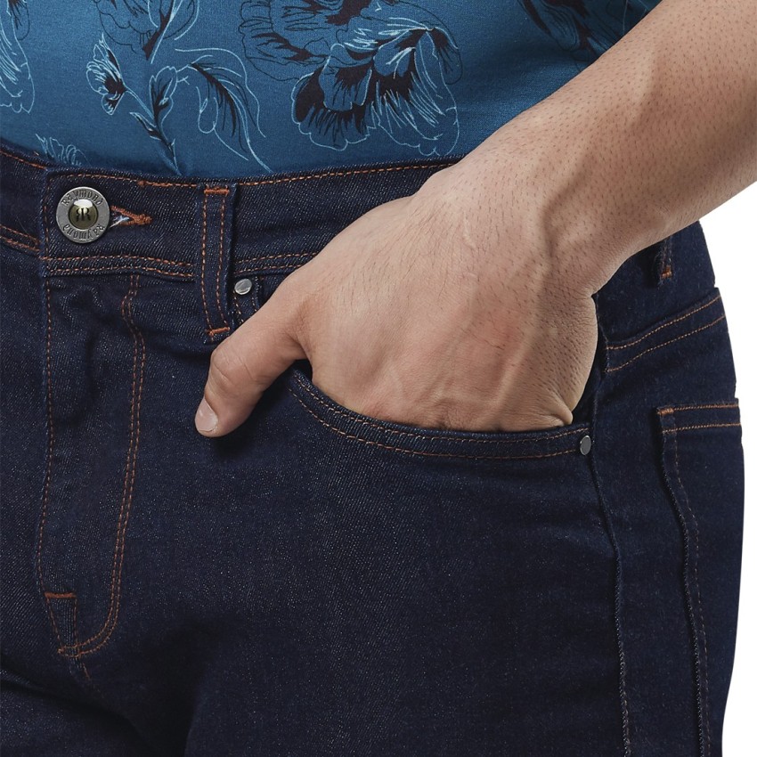 sympati etage Billedhugger Raymond Slim Men Blue Jeans - Buy Raymond Slim Men Blue Jeans Online at  Best Prices in India | Flipkart.com