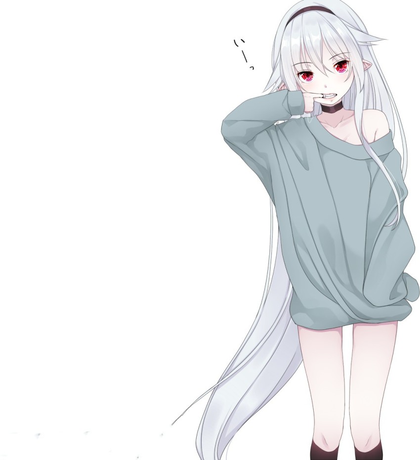 Not going to lie I searched white hair red eyes in disbelief there was  going to be a subreddit for it To my surprise I was wrong best waifus  hands down Heres