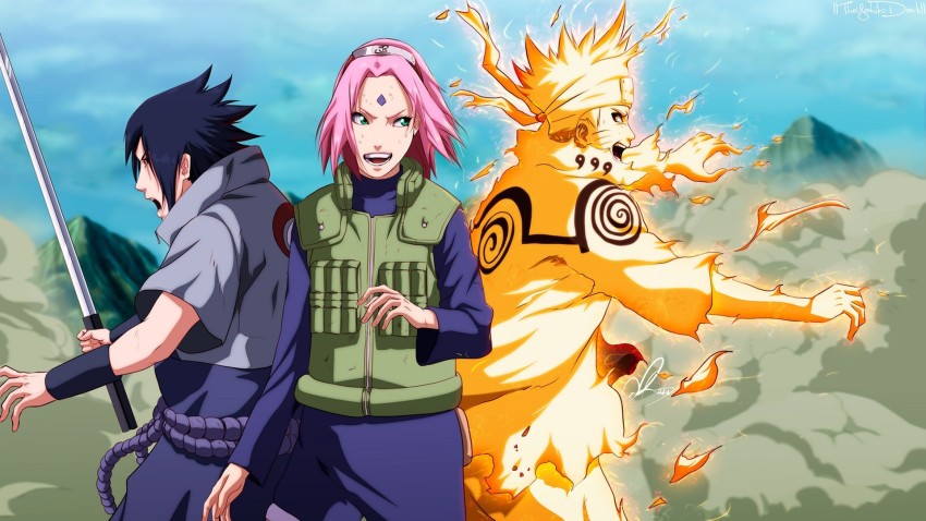 HD wallpaper Uchiha Sasuke and Naruto Uzumaki wallpaper Anime Sasuke  Uchiha  Wallpaper Flare