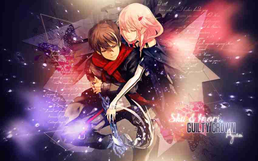 Guilty Crown Inori Yuzuriha Shu Ouma Anime Poster