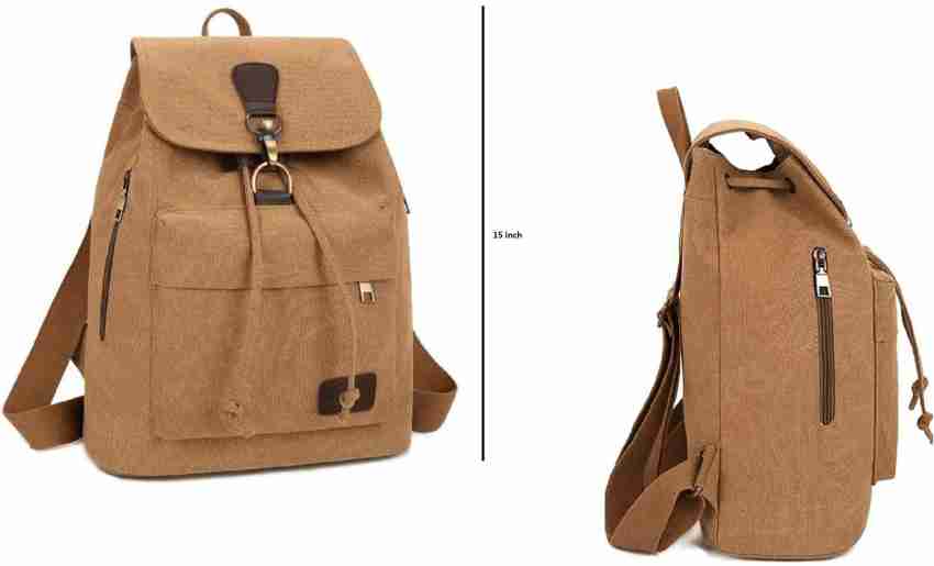 Up To 86% Off on Vintage Retro Canvas Backpack