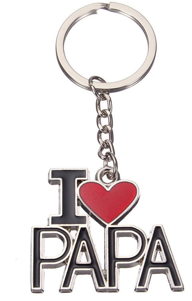 SF I LOVE PAPA (PAPA Love) Key Chain (Black, Red, Silver) Key Chain Price  in India - Buy SF I LOVE PAPA (PAPA Love) Key Chain (Black, Red, Silver)  Key Chain online