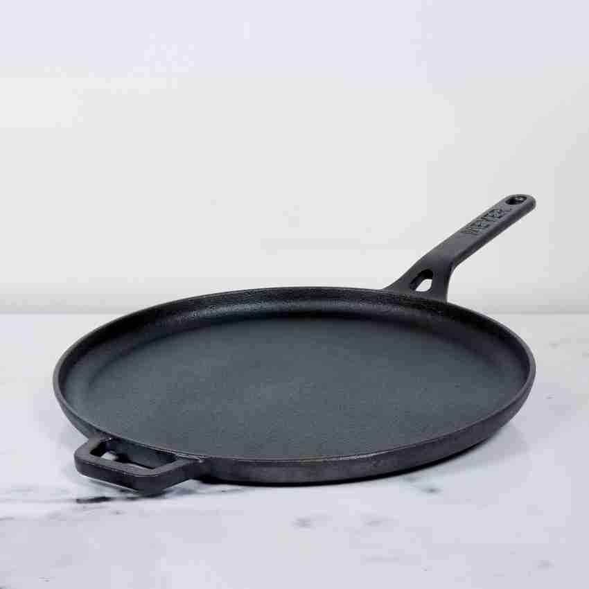 Vinod Pre-Seasoned Cast Iron Dosa Tawa/Roti/Chapati Tava 28cm Induction  Friendly