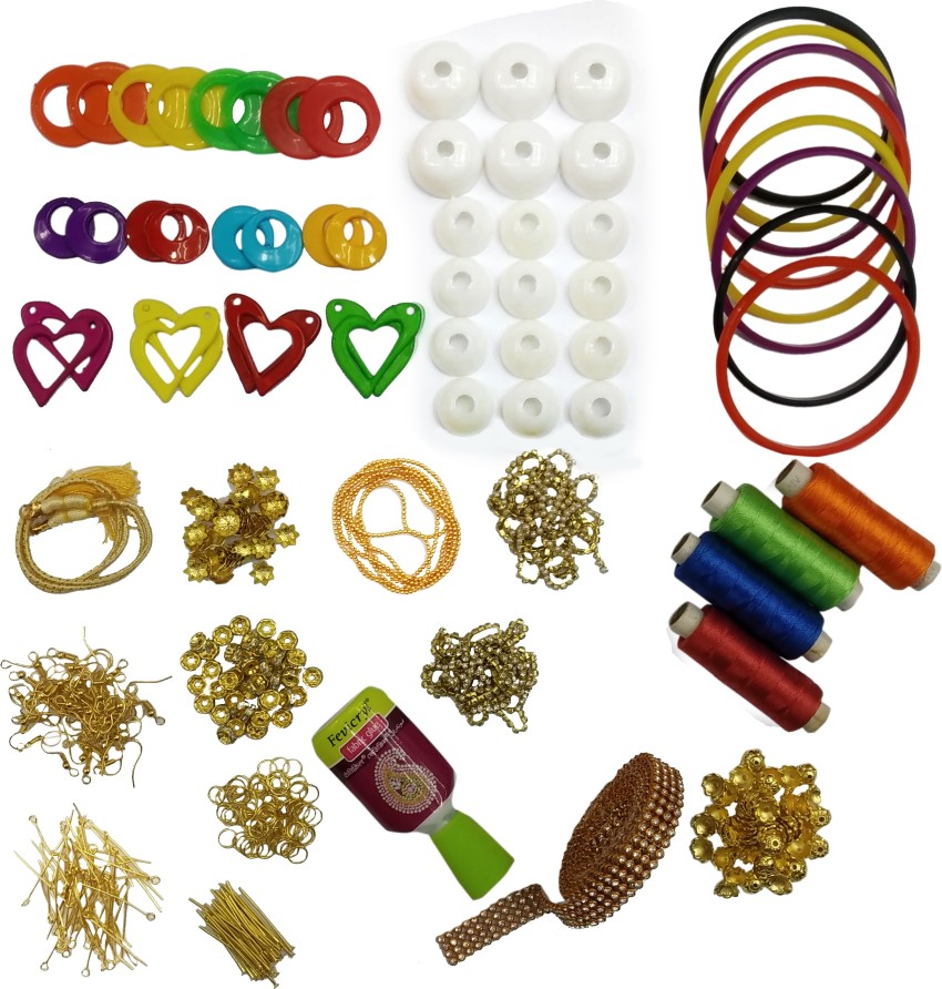 Silk thread bangles and earrings set  U2UShoppe