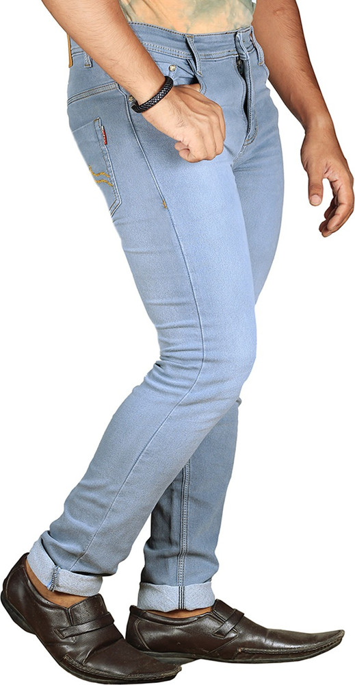 Lzard Slim Men Blue Jeans - Buy Lzard 