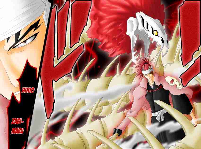 Anime Bleach Renji Abarai Fan Art HD Wall Poster, 300 GSM Printed Poster