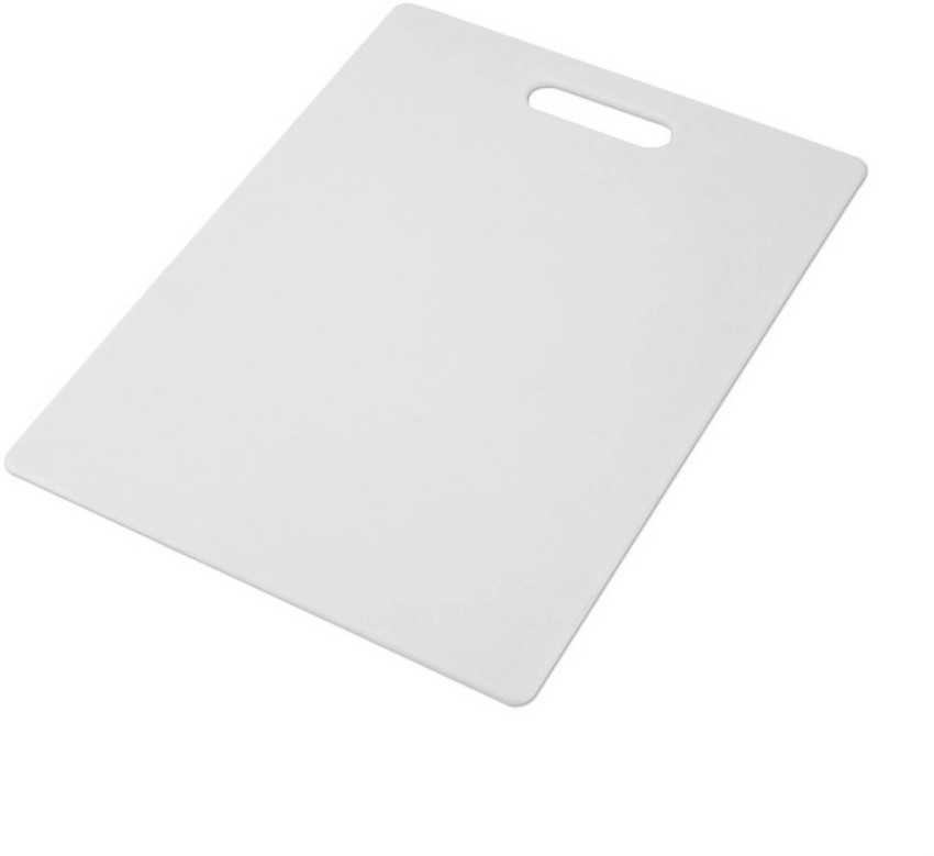 Farberware 11 inch by 14 inch White Poly Cutting Board