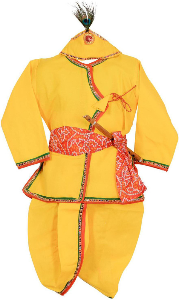 Little krishna dhoti dupatta store set