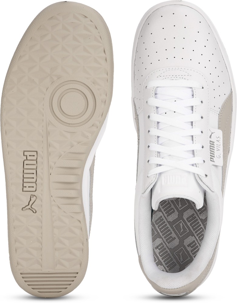 puma g vilas women silver