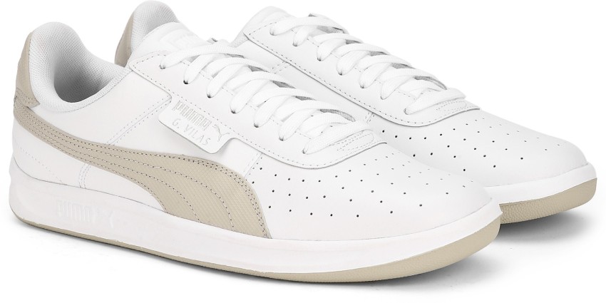 puma g vilas women silver