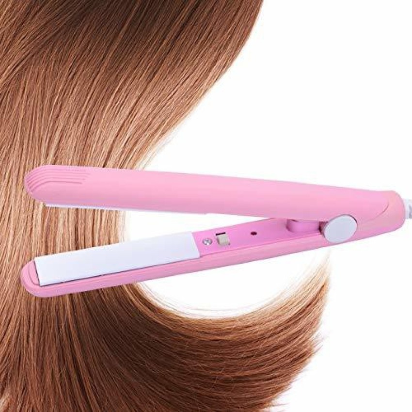 PremiumX Hair Straightener Mini Professional Hair Pressing Machine With  Temperature Control, Flat Iron Plate With Plastic Storage Box, Pack of 1,  Random color : Amazon.in: Beauty
