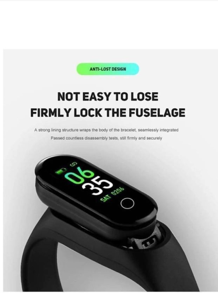 Buy HOLMES M3 Intelligence Bluetooth Health Wrist Smart Band Watch  MonitorSmart BraceletHealth BraceletSmart Watch for MensActivity Tracke Bracelet Watch for online  Looksgudin