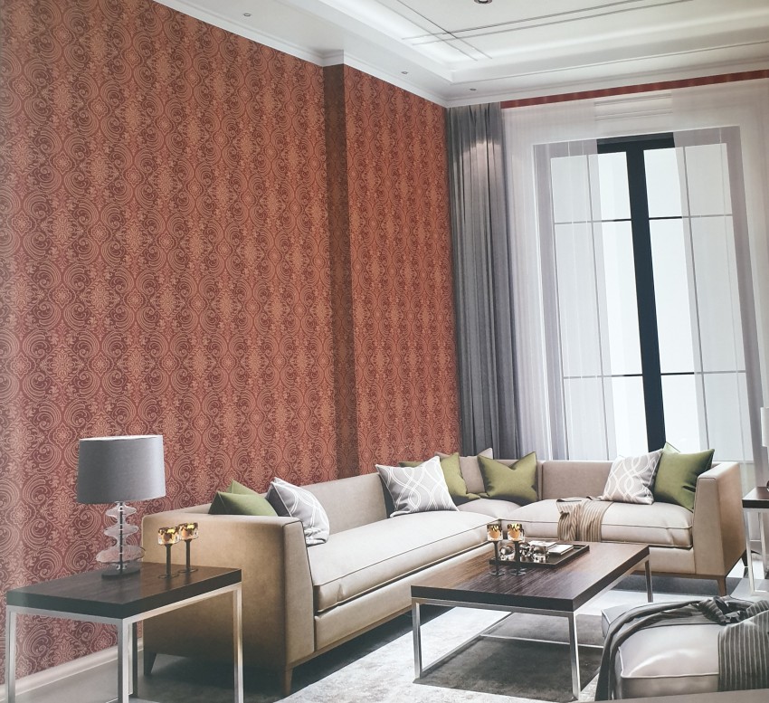 D Decor WallArt Designer Wallpaper for HomeLiving Room Bedroom Offices  Restaurant  Amazonin Home Improvement