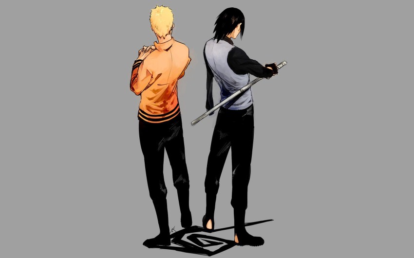 Athah Anime Boruto Sarada Uchiha Boruto Uzumaki Sasuke Uchiha Naruto  Uzumaki 13*19 inches Wall Poster Matte Finish Paper Print - Animation &  Cartoons posters in India - Buy art, film, design, movie