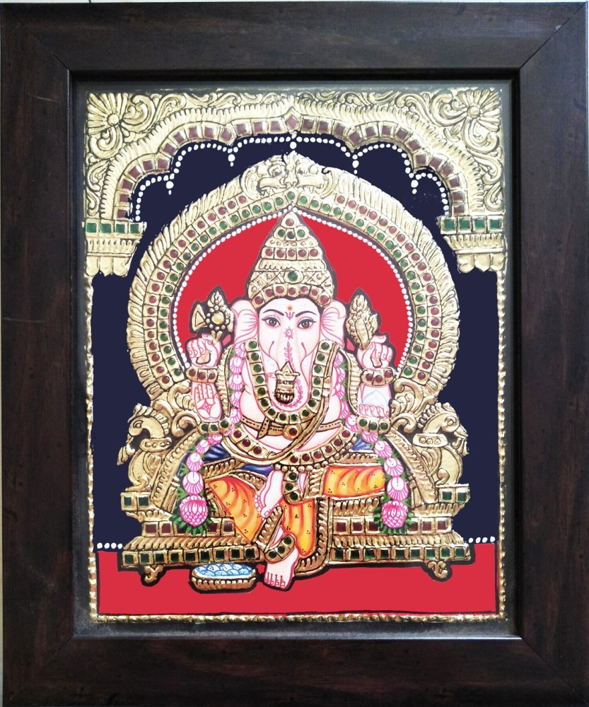 Mangala Art Pillayar/Ganesh/Vinayagar 24 Carat Gold Foiling ...