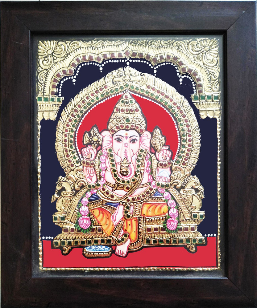 Mangala Art Pillayar/Ganesh/Vinayagar 24 Carat Gold Foiling ...