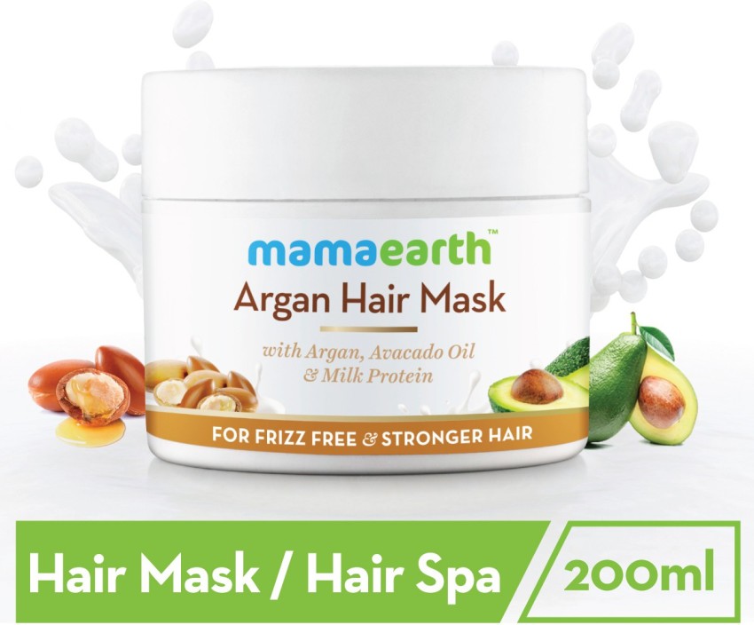 MamaEarth Argan Hair Mask  Curios and Dreams  Indian Skincare and Beauty
