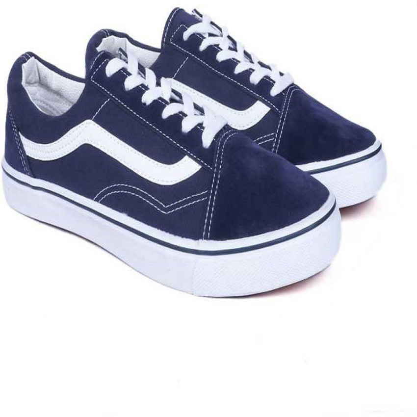 VANS OLD SKOOL PURE NAVY BLUE Sneakers For Men - Buy VANS OLD SKOOL PURE NAVY  BLUE Sneakers For Men Online at Best Price - Shop Online for Footwears in  India | Flipkart.com