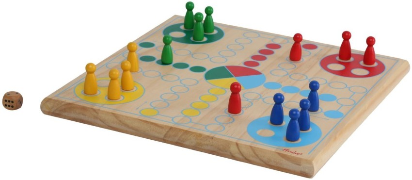 Buy Malted Wooden Ludo Board Game for Kids & Adults Online at Low Prices in  India 