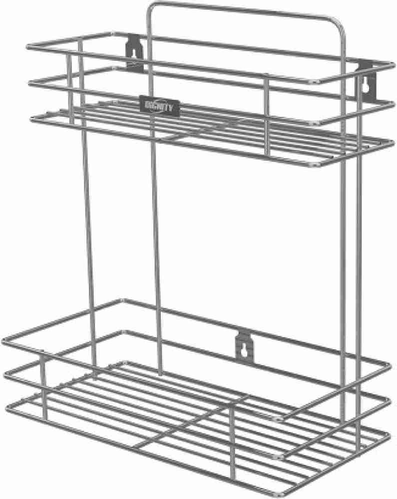 Dignity Containers Kitchen Rack Steel Stainless Steel Multipurpose