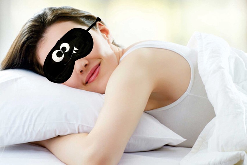 Tressential Super Soft Travel Sleep Eye Mask or Blindfold with