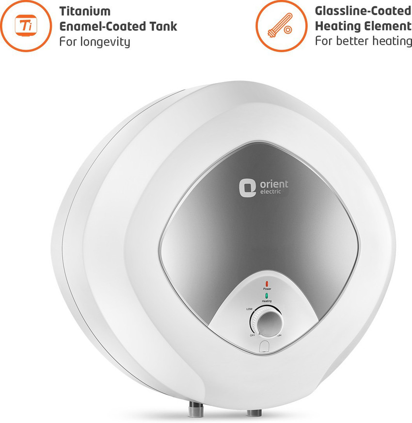 Orient Electric 25 L Storage Water Geyser (Enamour Std/Enamour Plus, White,  Grey, White, Grey) Price in India - Buy Orient Electric 25 L Storage Water  Geyser (Enamour Std/Enamour Plus, White, Grey, White,
