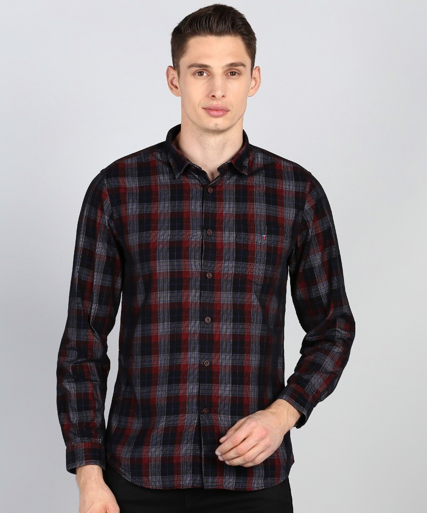 Louis Philippe Sport Checked Shirts - Buy Louis Philippe Sport Checked  Shirts online in India