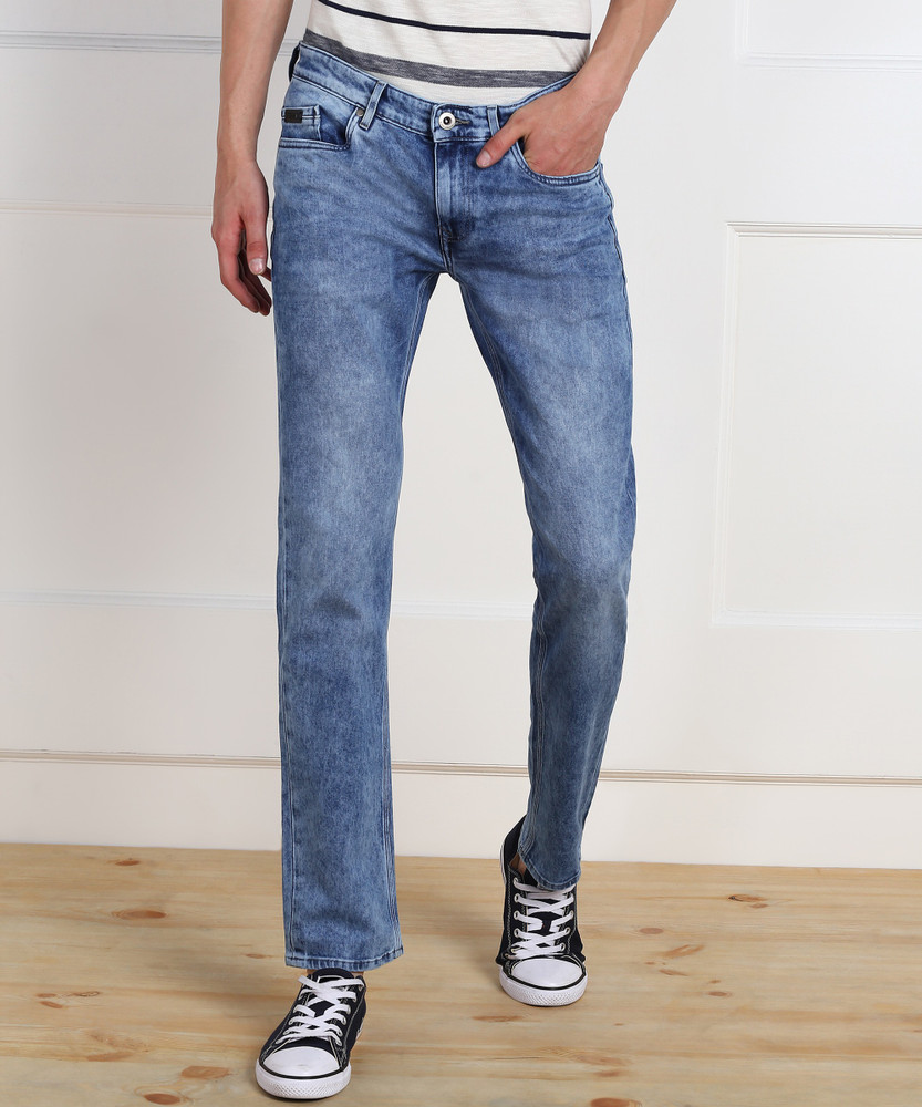 Louis Philippe Jeans Slim Men Blue 