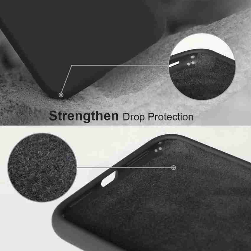VAKU ® For Apple iPhone X / XS Alcantara Supreme Logo Back Cover - iPhone X  / XS - Apple - Mobile / Tablet - Luxurious Covers