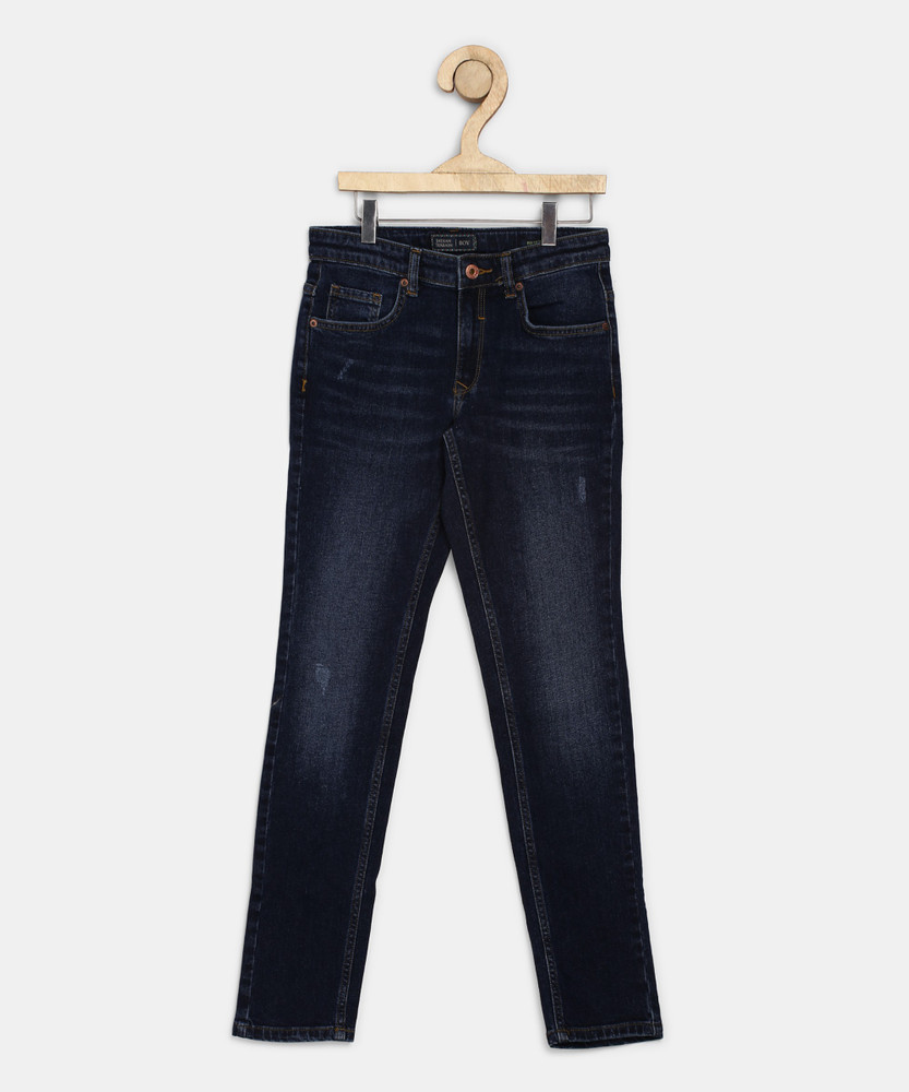 INDIAN TERRAIN Regular Boys Blue Jeans 