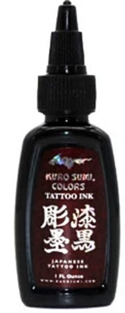 Kuro Sumi Tattoo Ink Outlining 6 Ounce  Amazonin Beauty