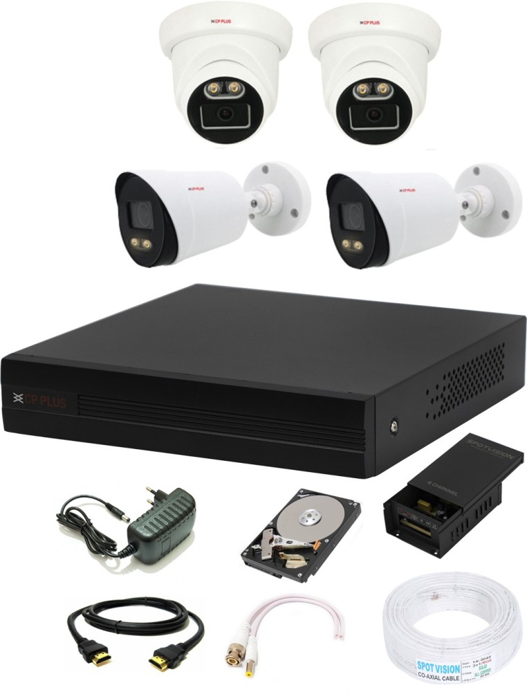 4 camera cctv price