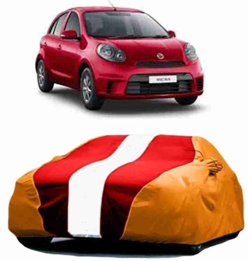 THE REAL ARV Car Cover For Nissan Micra (With Mirror Pockets) Price in India  - Buy THE REAL ARV Car Cover For Nissan Micra (With Mirror Pockets) online  at