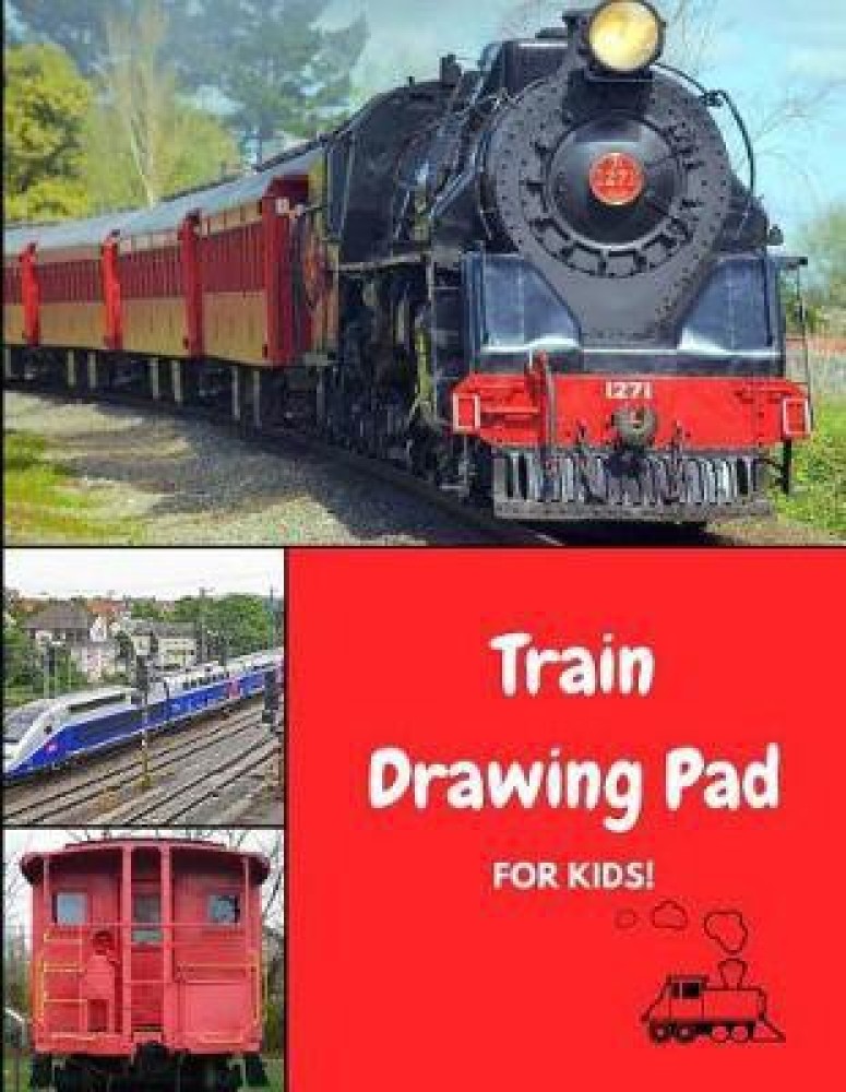 Ria Rabbit Drawing For Kids  Learn To Draw A Train