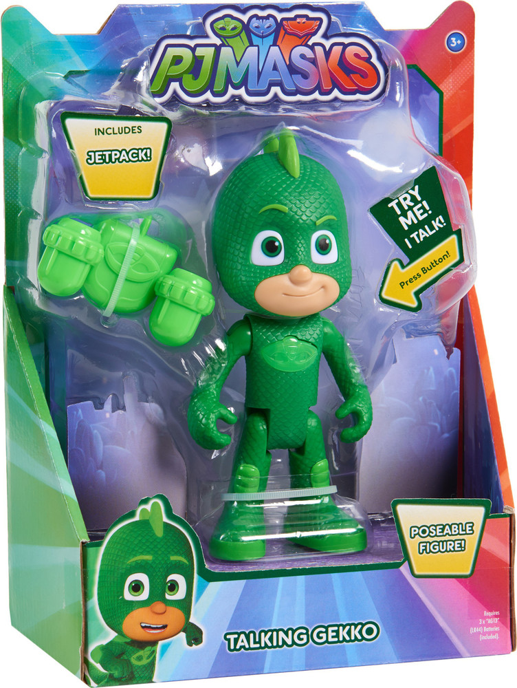 PJ Masks Deluxe Talking Gekko Figure 
