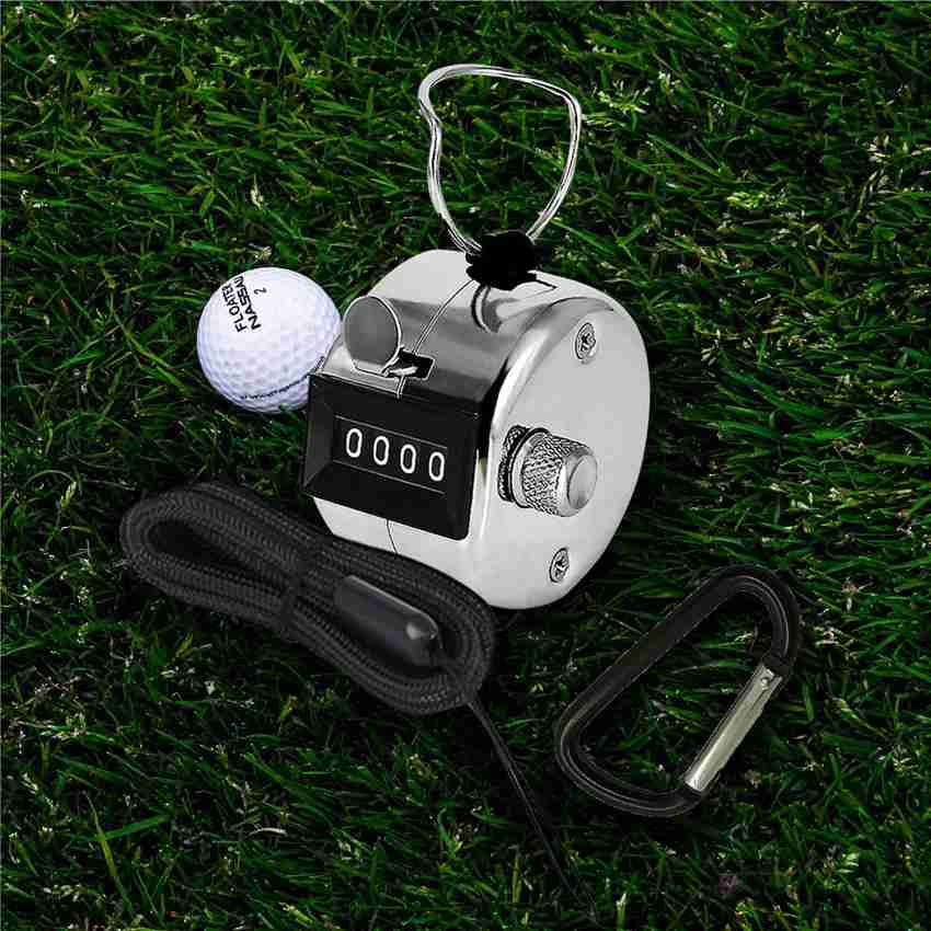 4 Digit Number Clicker Sport Golf HandHeld Tally Counter Clicker