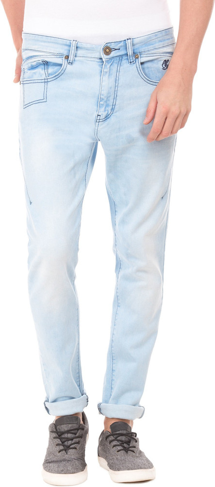 CHEROKEE Tapered Fit Men Blue Jeans 