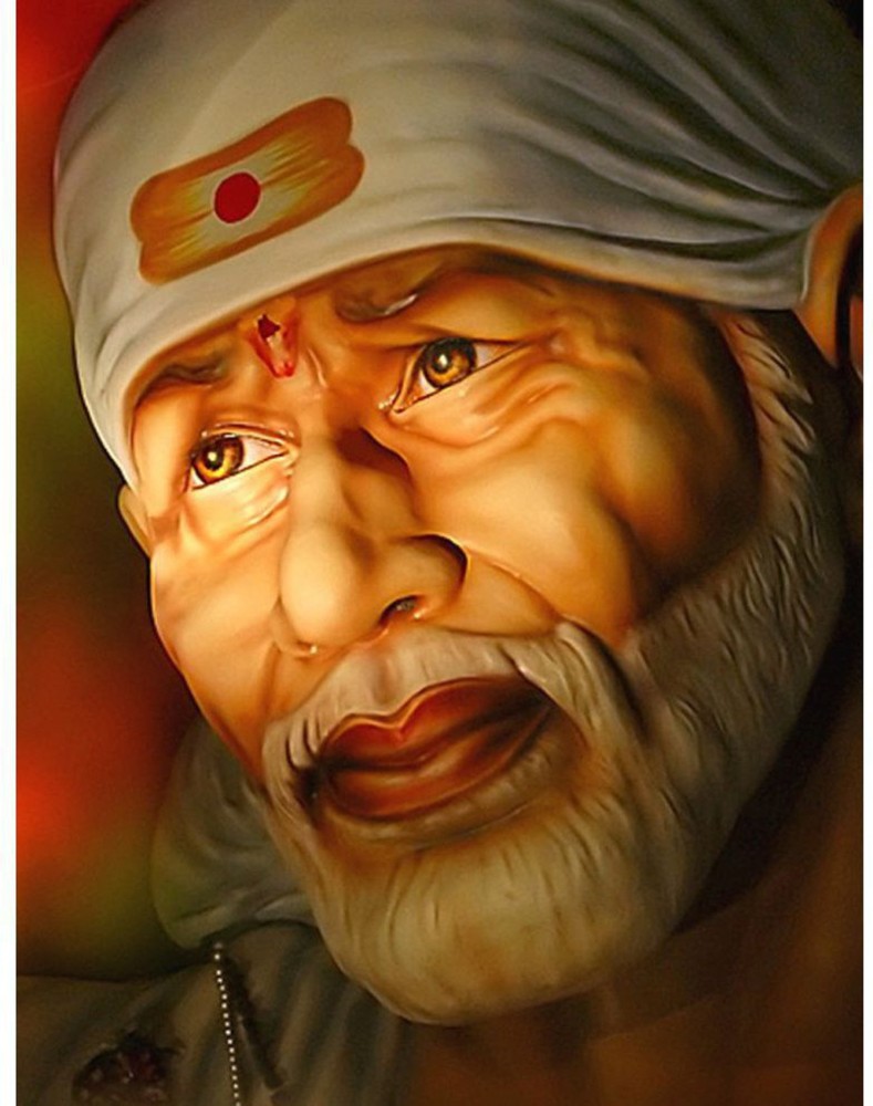 saibaba Wallpaper photo paper Poster Full HD Without Frame for ...