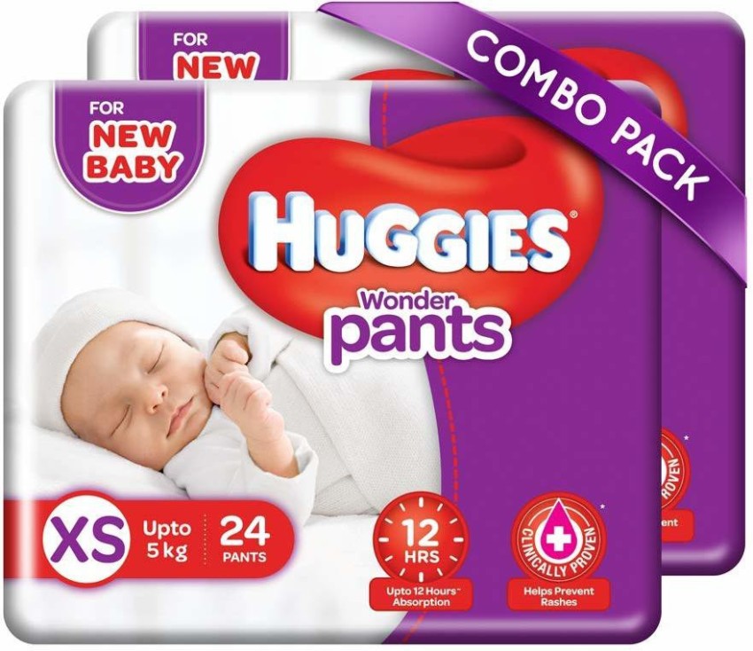 Huggies Wonder Pants Extra Small 12 Diapers Each Nepal | Ubuy