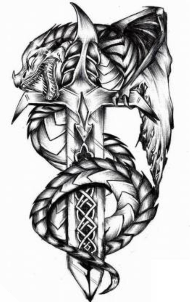 1000 Snake And Dragon Tattoo Illustrations RoyaltyFree Vector Graphics   Clip Art  iStock