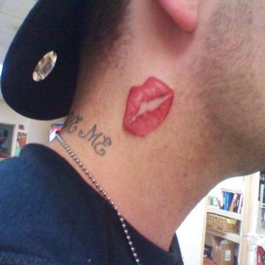 73 Flirty Lips Tattoo Designs  TattooGlee  Lip print tattoos Kiss lip  tattoos Tattoo designs