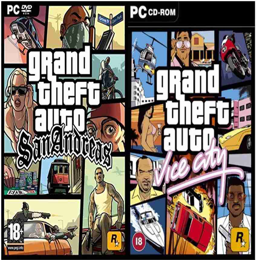 GTA SanAndreas Pc Game DVD