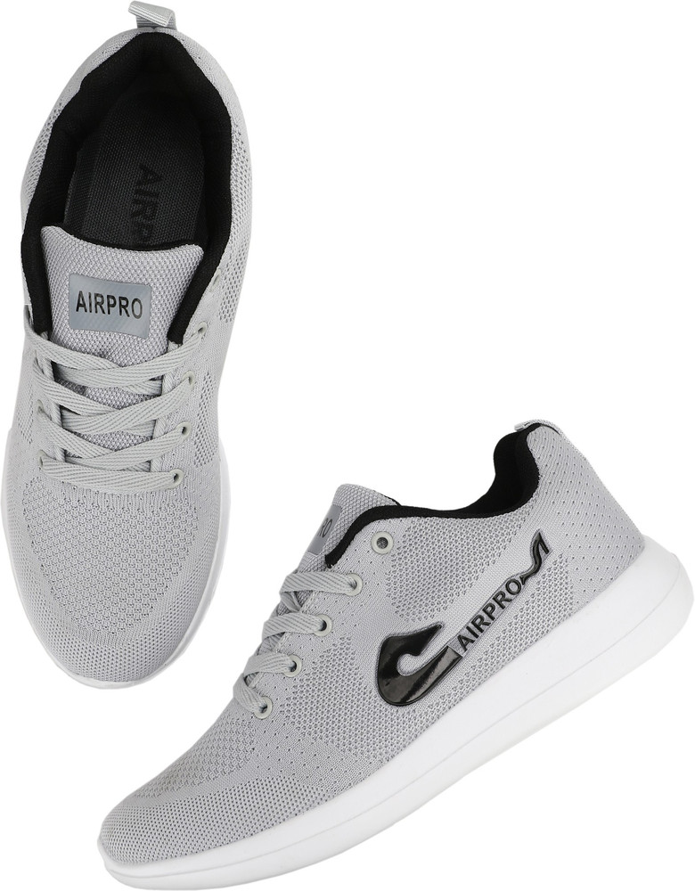 Buy MAX AIR Airpro Mens Sports Running Shoes 10 Black at Amazonin