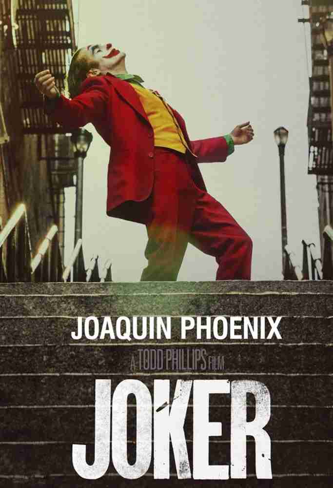 Joker movie Poster for Room & Office (13 Inch X 19 Inch, Rolled) Paper Print - Movies posters in India - Buy art, film, design, movie, music, nature and educational paintings/wallpapers at Flipkart.com