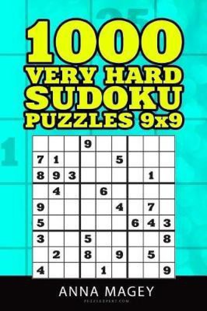 1,000 + Premium sudoku killer 9x9: Logic puzzles hard - extreme levels  (Paperback)