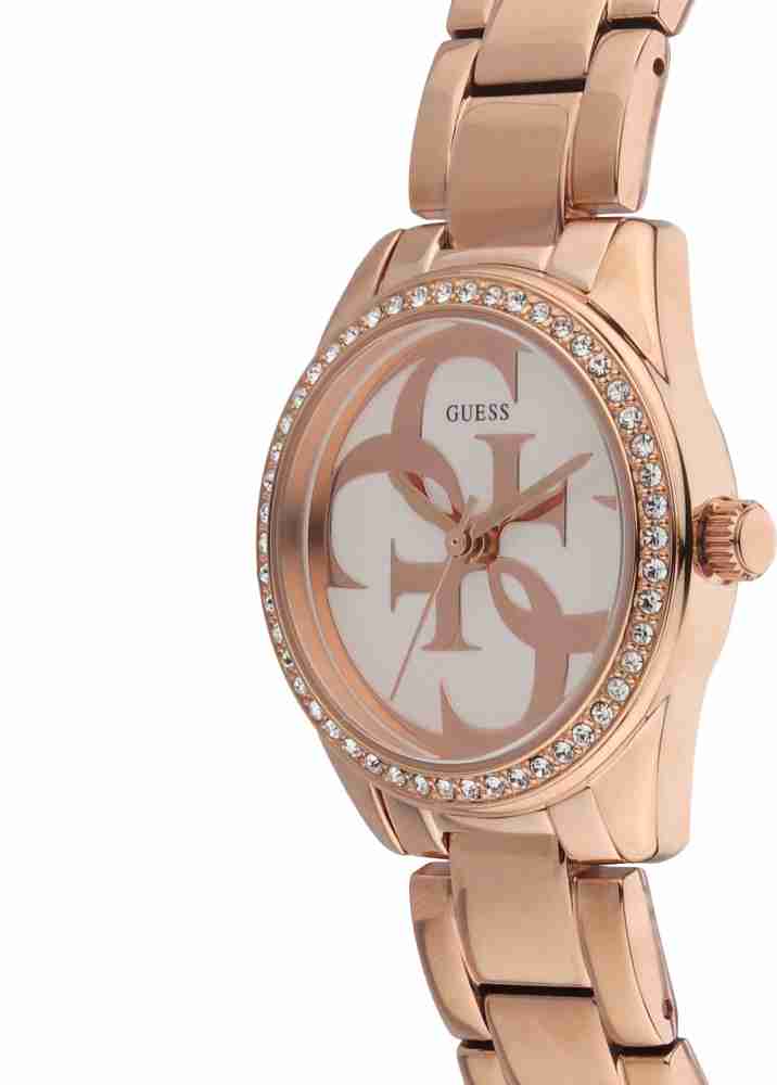 Buy GUESS Rose Gold Dial Analog Watch - For Women W1273L3