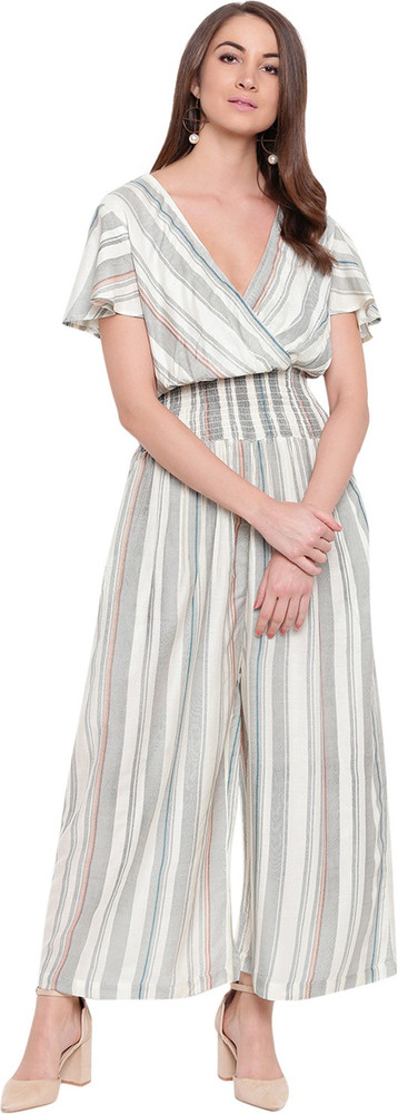 MAYRA Striped Women Jumpsuit - Buy MAYRA Striped Women Jumpsuit