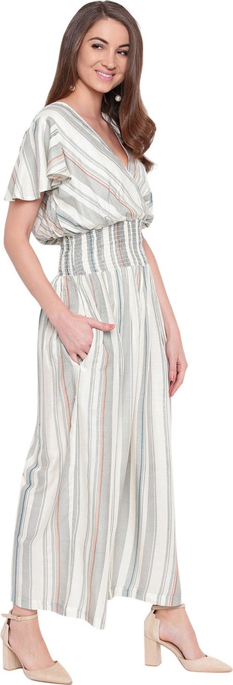 MAYRA Striped Women Jumpsuit - Buy MAYRA Striped Women Jumpsuit