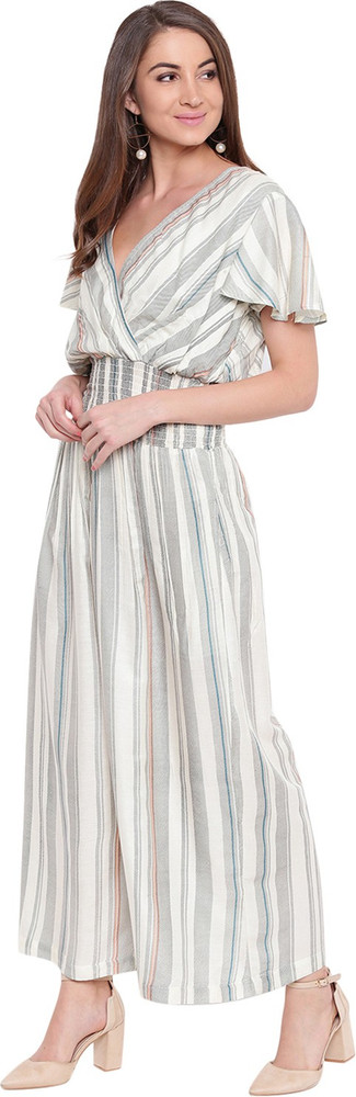 MAYRA Striped Women Jumpsuit - Buy MAYRA Striped Women Jumpsuit